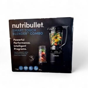 Nutribullet Smart Touch Blender Combo - Black | New